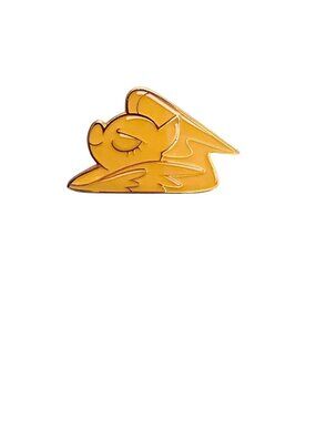 We Love Fine Wonderbolt Lead Pony Enamel Pin Limited Edition 2" Gold Design
